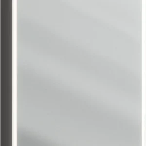 Achat Immédiat Armoire de toilette Alterna luuna LED plus avec éclairage inférieur/supérieur Darkgray Couleur de lumière réglable en continu 2700-6500 K